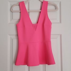 Express Peplum Tank top xs